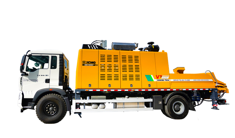 XCMG Schwing Concrete Truck with Pump HB10050V China Concrete Line Pump Truck