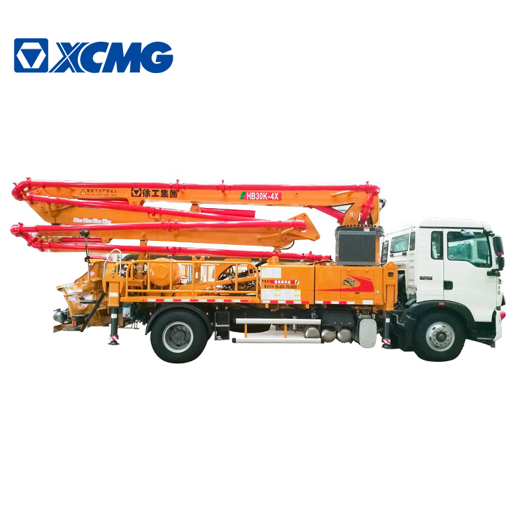 XCMG official 30m concrete pump truck HB30K China mini small truck mounted concrete pump truck price