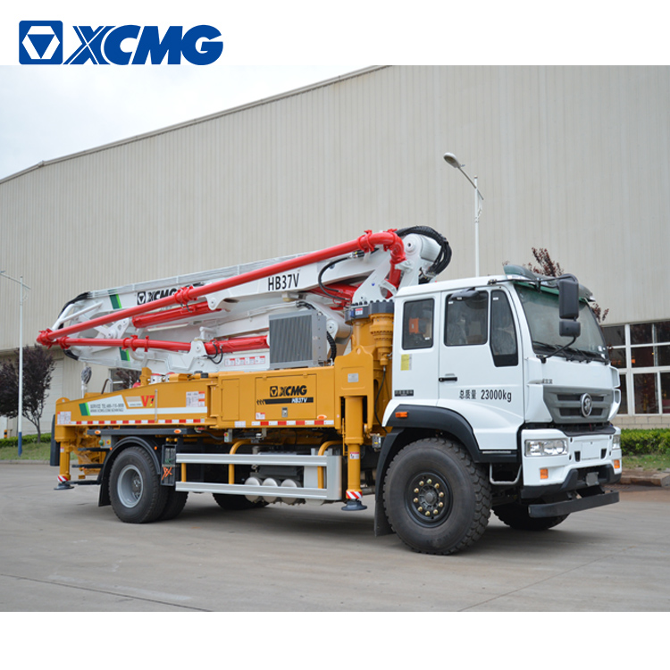 XCMG Schwing concrete pump truck HB37V China new 37m concrete truck with Sitrak chassis price