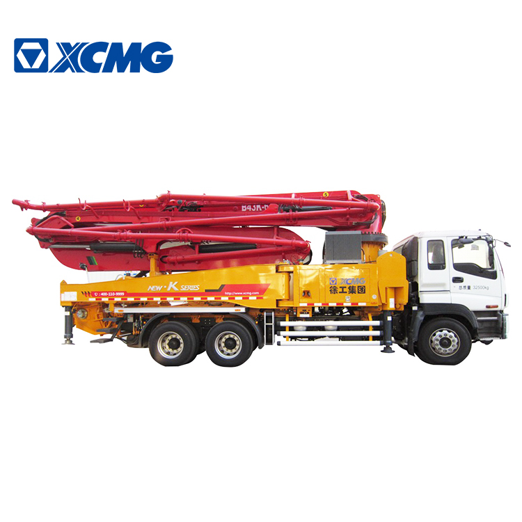 XCMG Official good performance 43m concrete pump HB43V truck mounted  with diesel price for sale