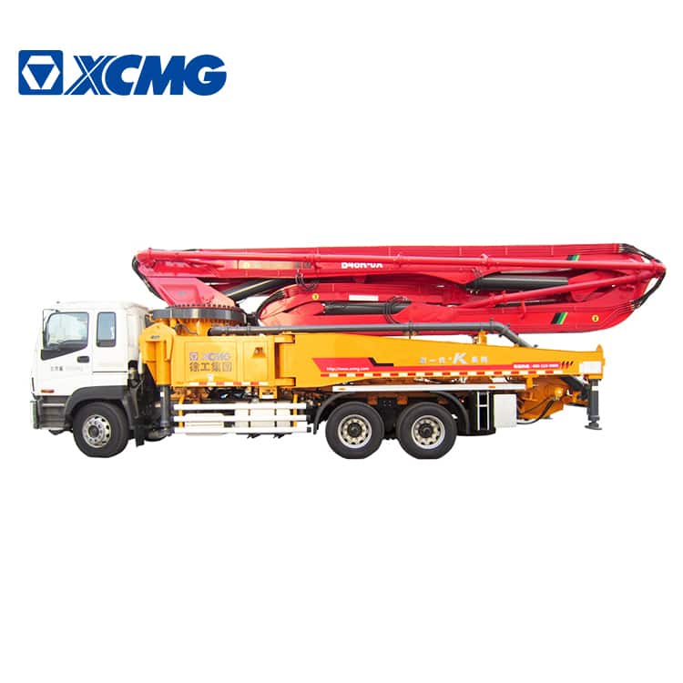 XCMG Schwing Official 48m mobile concrete pump HB48K China truck mounted concrete pump price