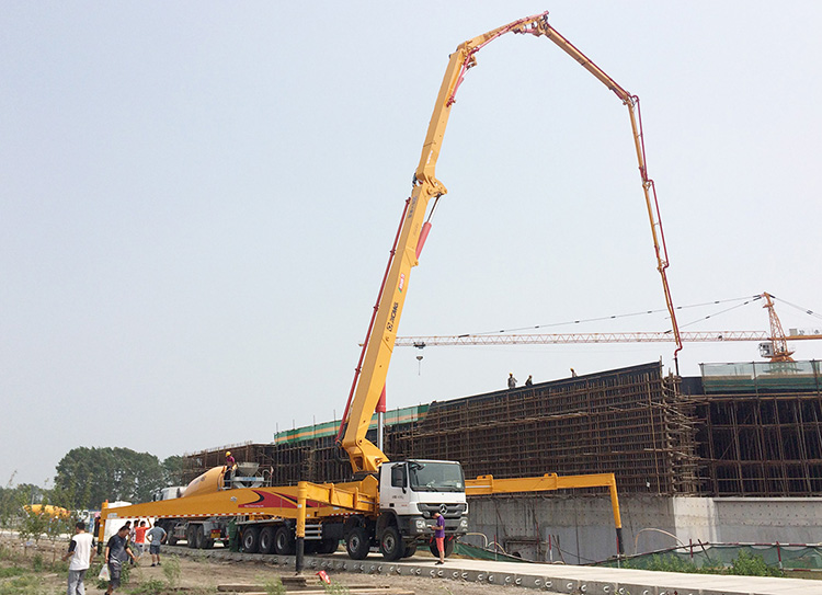 XCMG Official top brand 67m HB67K new diesel truck mounted concrete pump truck for sale