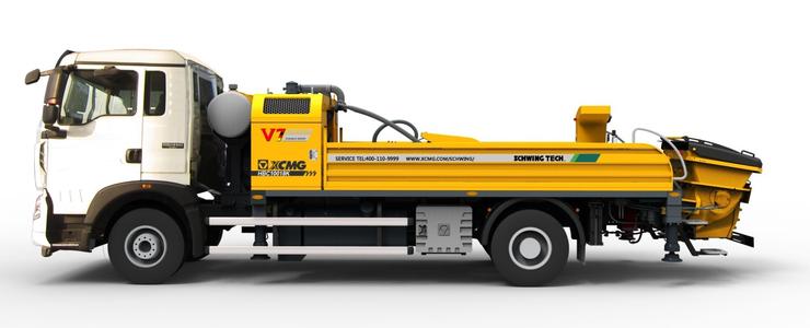 XCMG Official HBC10018K Truck-mounted Concrete Line Pump for sale