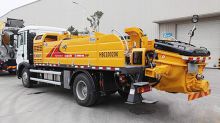 XCMG Schwing concrete pumps truck HBC10020K truck mounted concrete pump with HOWO chassis price