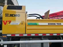 XCMG Official HBC10020V Truck Mounted Concrete Line Pump Chinese top concrete pump machine price