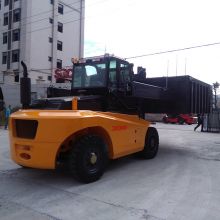 Multi-purpose tire furnace charging vehicle HNF-120FT for aluminum smelters feed furnace rake cinder