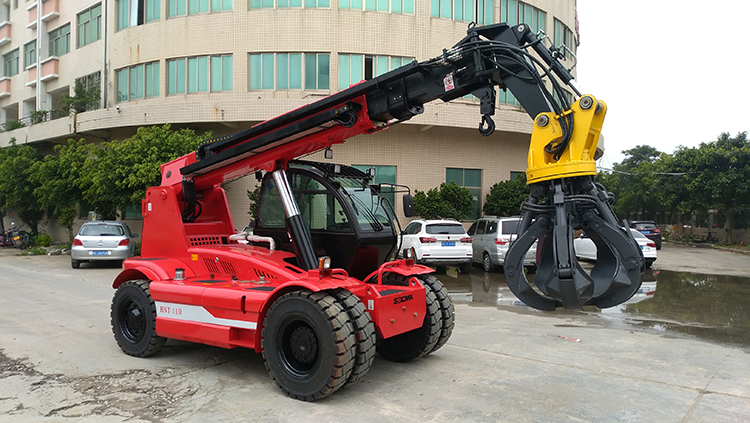 XCMG 11 ton Telehandler HNT-110 Telescopic Crane loader With spreader