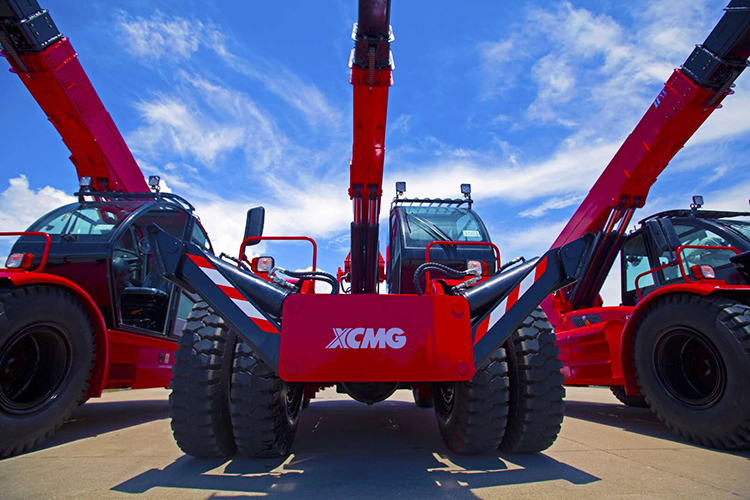 XCMG 3.5ton 7m new telescopic forklift telehandler HNT35-4 price