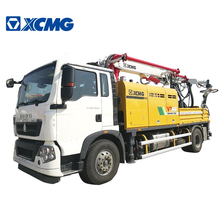 XCMG Officical China top Concrete Machinery HPS30V Truck Mounted Concrete Spraying Machine for sale