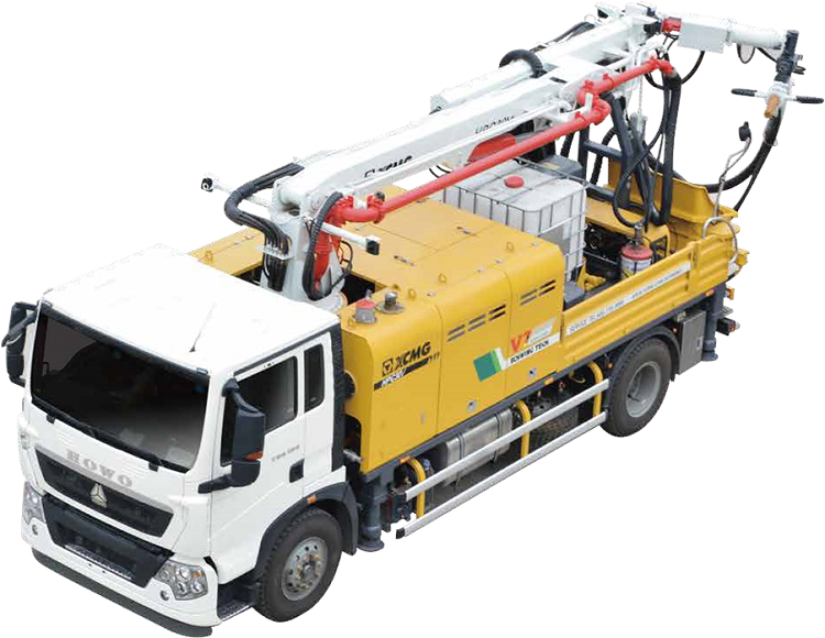 XCMG Officical China top Concrete Machinery HPS30V Truck Mounted Concrete Spraying Machine for sale