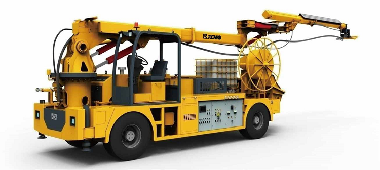 XCMG Officical Concrete Spraying Truck HPC30V Shotcrete Machine Price for Sale