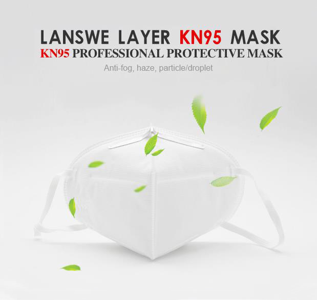 Lanswe Layer KN95 Protective Mask