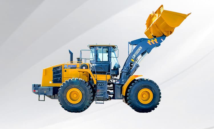 XCMG official manufacturer 10 ton wheel loader LW1000KN China new front wheel loaders machine price