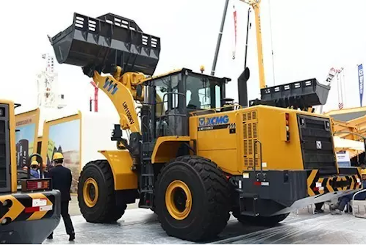 XCMG Official 11 ton mining loader LW1100KV Chinese large mining wheel loader machine price