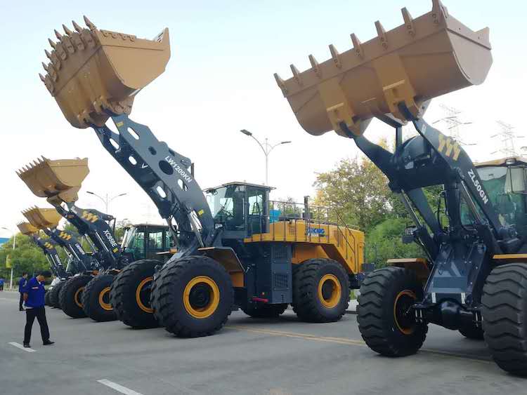 XCMG Official 12 Ton Mining Wheel Loader LW1200KN with Cummnis Engine China Front End Loader Prices