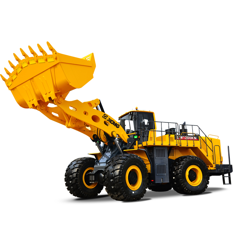 XCMG Official 12 Ton Mining Wheel Loader LW1200KN with Cummnis Engine China Front End Loader Prices