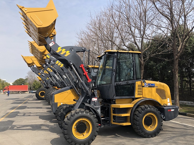 XCMG Official 1 ton front wheel loader LW180K small wheel loader for sale