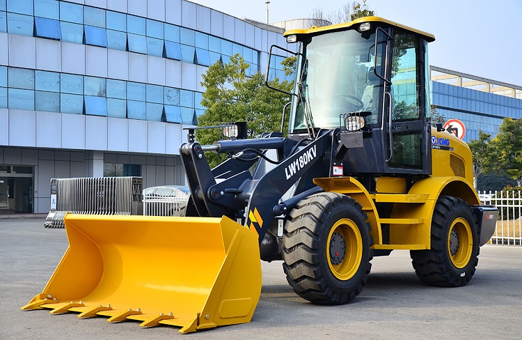 XCMG Official 1 ton front wheel loader LW180K small wheel loader for sale