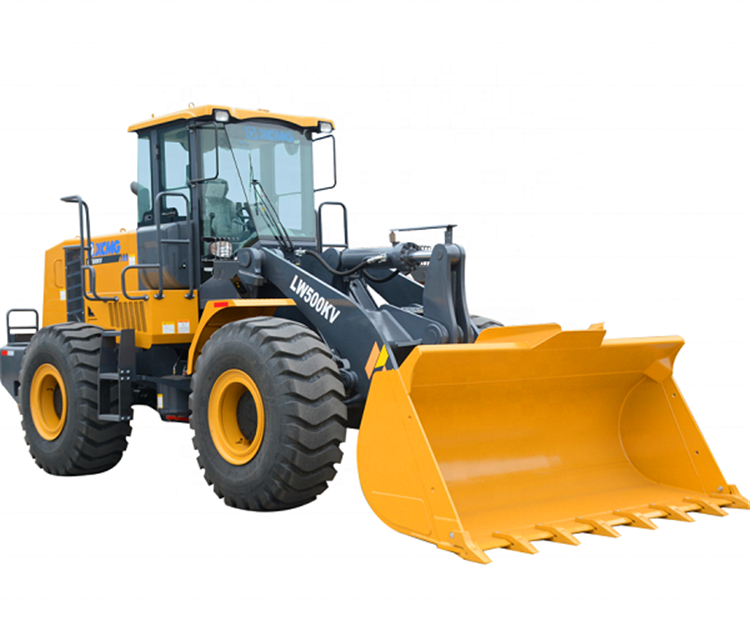 XCMG Manufacturer 5 ton front loader LW500KV China new 3m3 bucket front wheel loader machine price