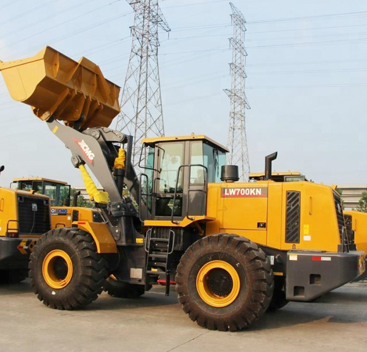 XCMG Official 7 Ton Wheel Loader Tractor Front Loader LW700KN China Loader Wholesale Price