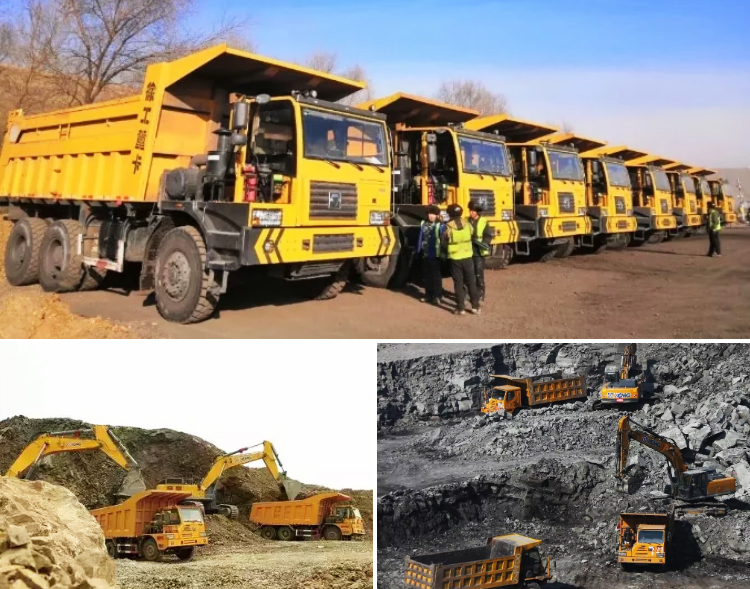 XCMG Manufacturer Electric Mining Dumper Trucks NXG5550DT for Sale