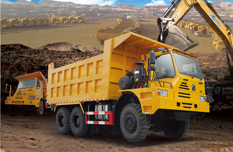 XCMG Official Tipper Truck Nxg5550Dt 50 Ton 6x4 Off-road Dump Truck Tipper