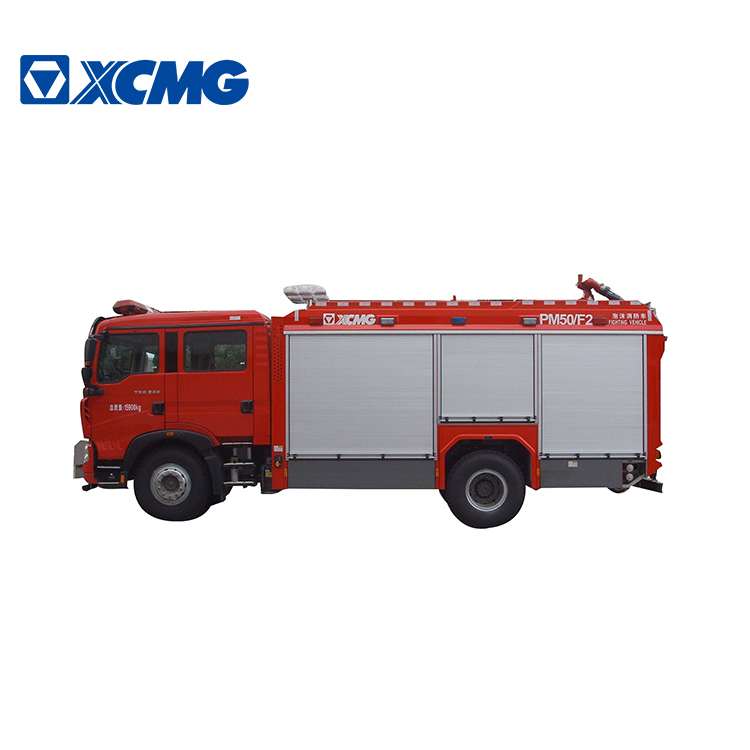 XCMG 4x2 5t fire truck PM50F2 China new mobile multifunction water tank and foam fire truck for sale