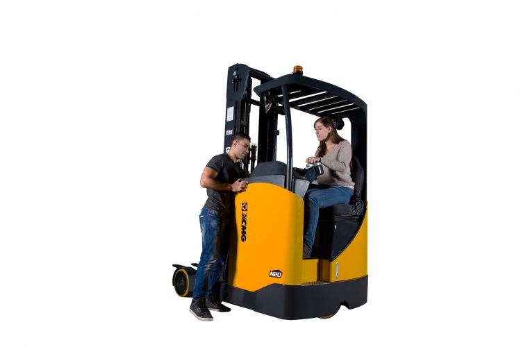 XCMG Official 1.6-2.0T Sit down electric reach truck for sale