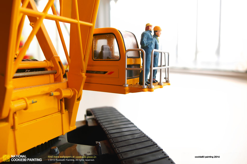 XCMG Crawler Crane QUY300 Model (1:50)