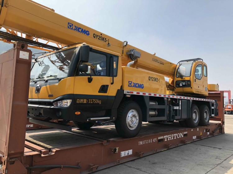 XCMG Official 25 Ton Mobile Truck Crane QY25K5-I China Hydraulic Construction Crane Price