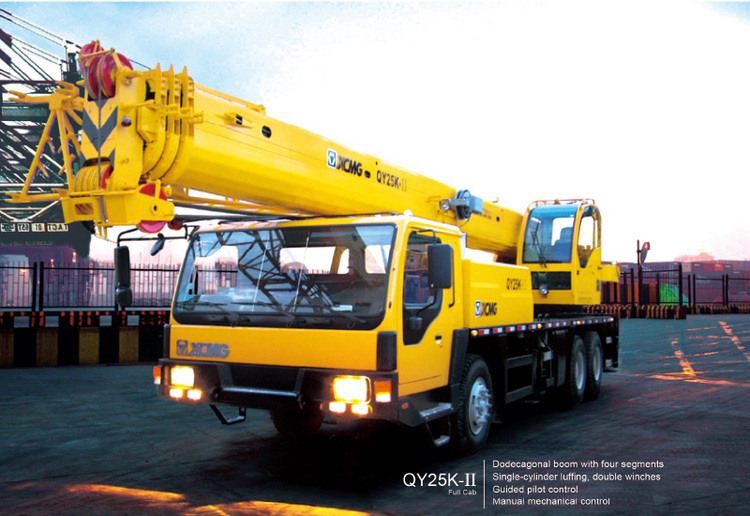 XCMG Official 25 Ton Mobile Truck Crane QY25K-II China 43 Meter Hydraulic Crane Machine Price