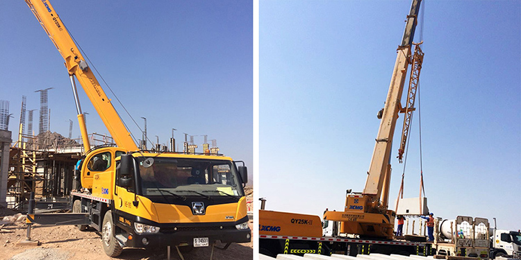 XCMG Official 25 Ton Mobile Truck Crane QY25K-II China 43 Meter Hydraulic Crane Machine Price