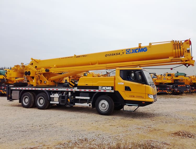 XCMG Official 25 Ton Small Mobile Truck Crane QY25K5A_Y China Mobile Crane Price in Southeast Asia