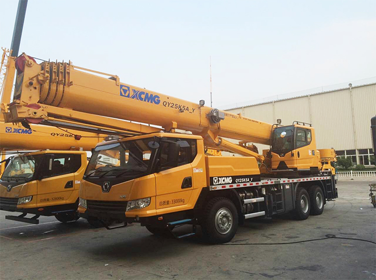 XCMG Official 25 Ton Small Mobile Truck Crane QY25K5A_Y China Mobile Crane Price in Southeast Asia