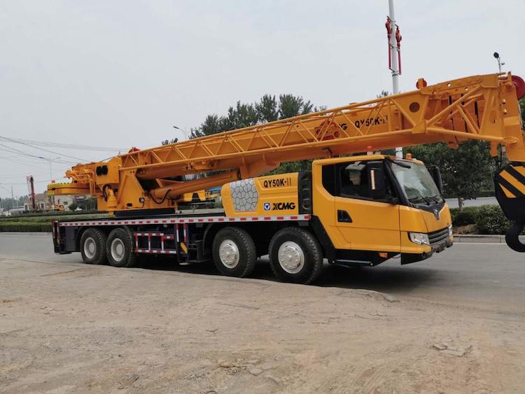 XCMG Original Manufacturer 50 Ton Mobile Truck Crane QY50K-II China Mobile Crane Price