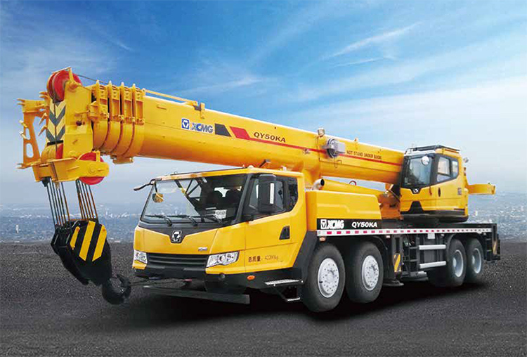 XCMG Official 50ton Truck Crane QY50KA price for Uzbekistan