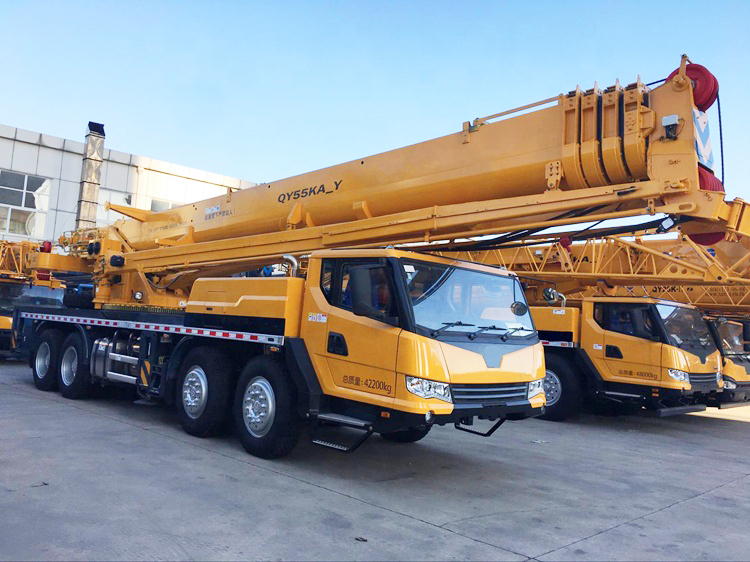 XCMG Official QY55KA_Y 55 Ton Chinese Hydraulic Arm Truck Crane with Cabin for Sale