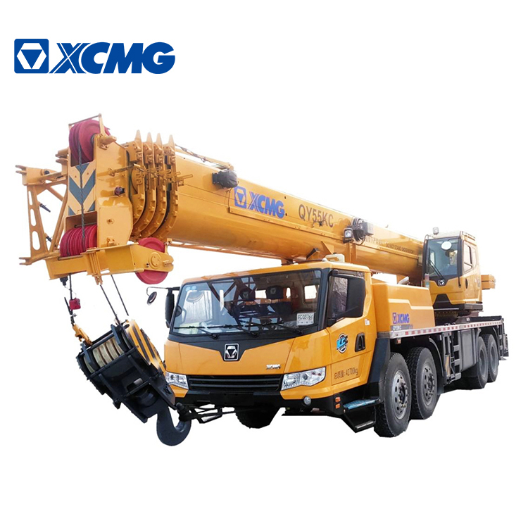 XCMG Official Hot Sale 55 Ton Rc Crane Truck QY55KC China Truck Cranes for Sale