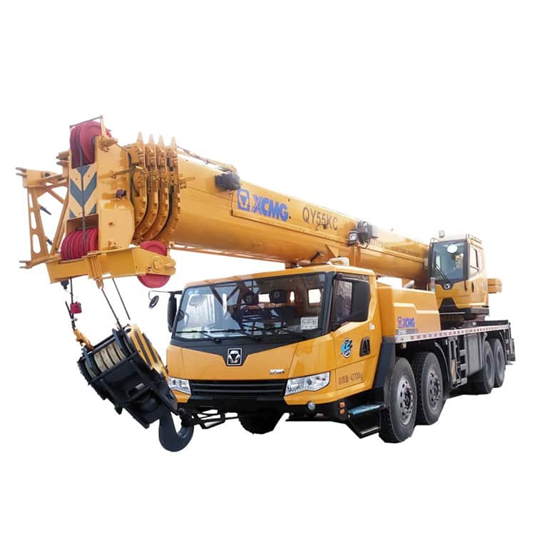 XCMG Official Hot Sale 55 Ton Rc Crane Truck QY55KC China Truck Cranes for Sale
