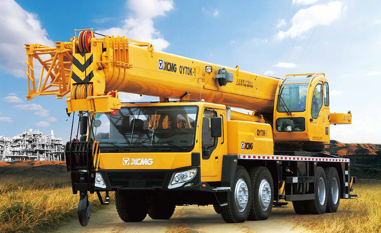 XCMG Manufacturer 70 Ton Truck Crane QY70K-I China Jib Crane Price