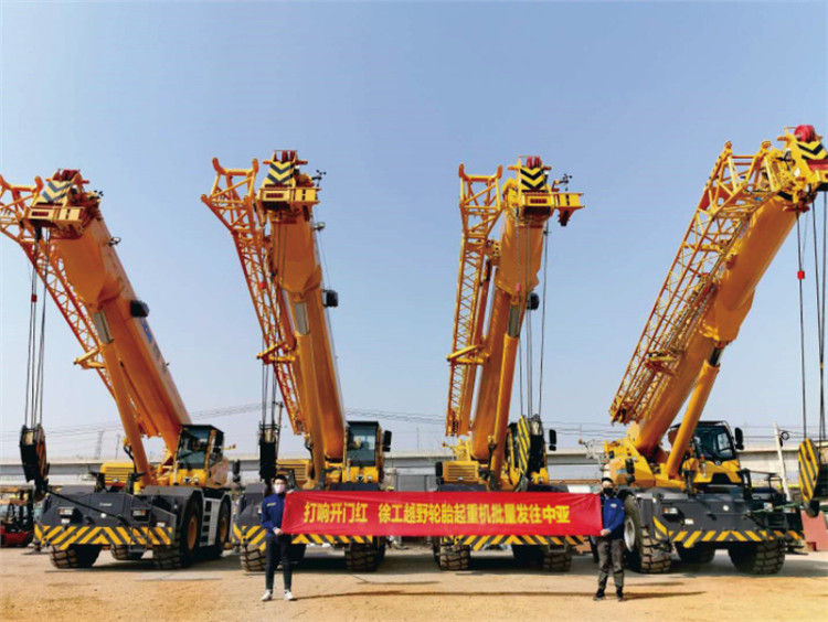 XCMG Official 90 ton rough terrain crane China mobile crane RT90E crane terrain rough price