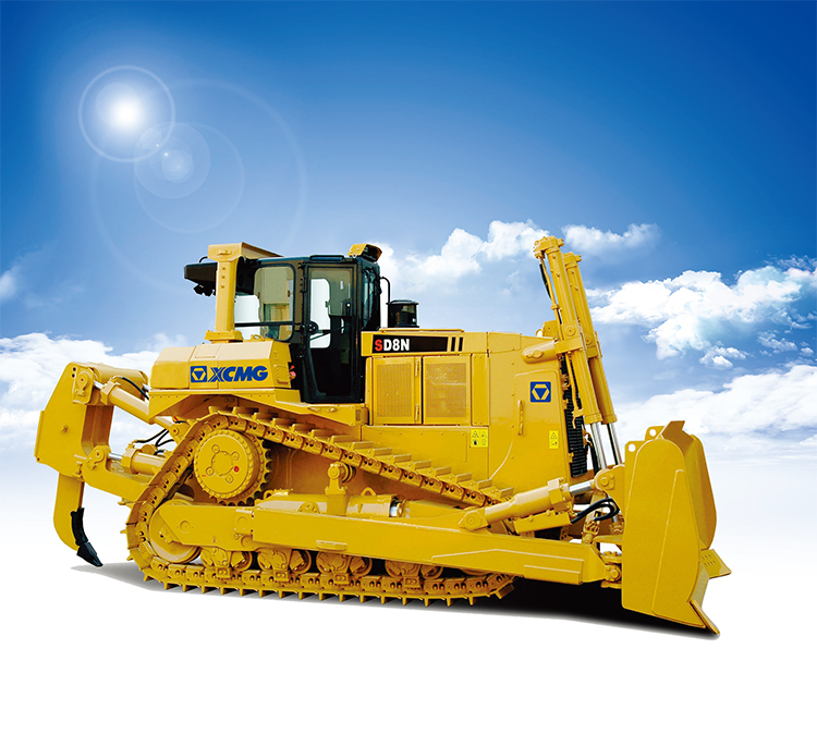 XCMG 257KW China hydraulic crawler track bulldozer SD8N for large earthwork construction price