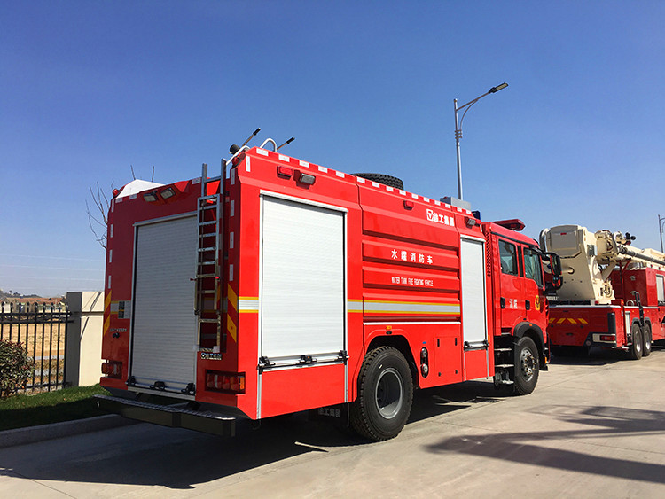 XCMG Official Fire Truck 4 ton water tank fire truck SG40F2 new mini fire truck for sale