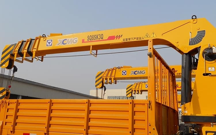 XCMG Sq8sk3q Hydraulic Small Trailer Mounted Cranes for Sale