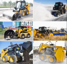 XCMG Official Skid Steer Loader Attachment Hay fork Price for Sale