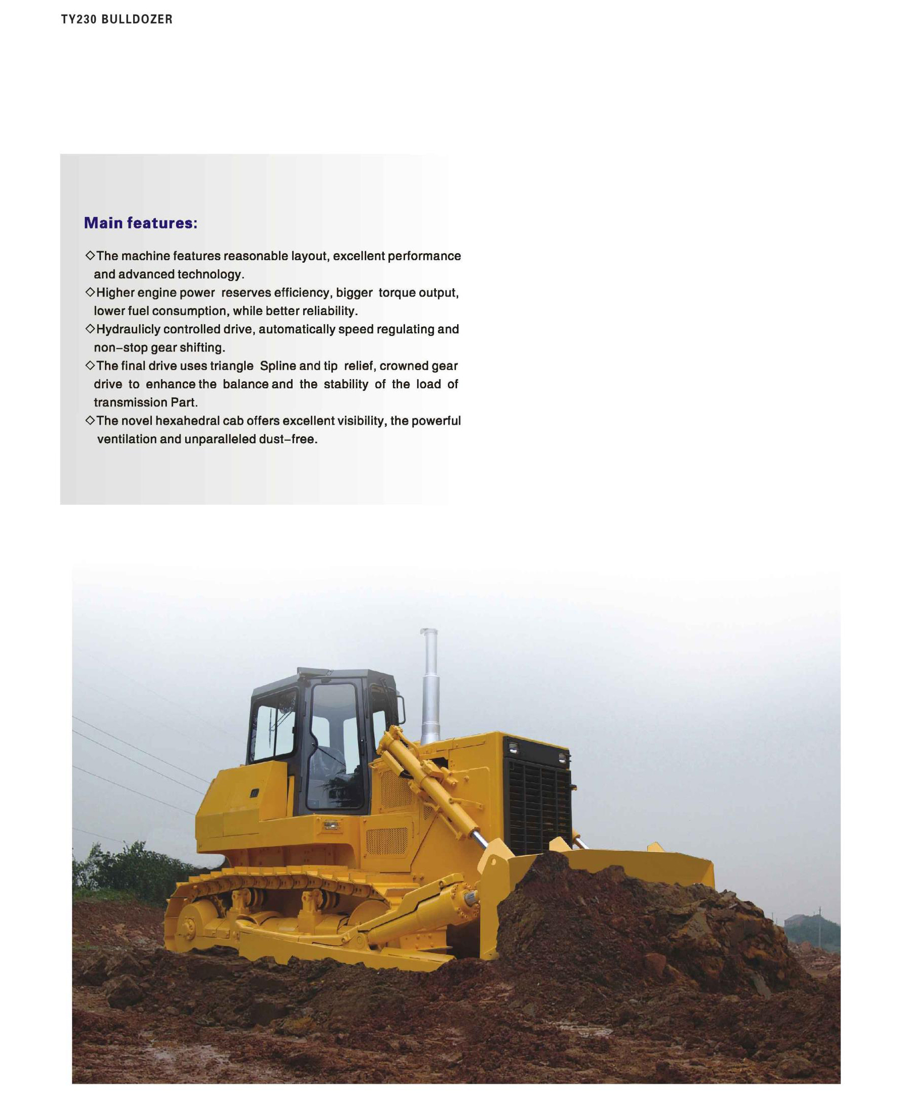 XCMG Official TY230S Bulldozers for sale