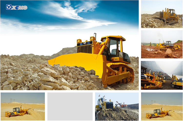 XCMG bulldozer machine TY320 small 230HP crawler hydraulic bulldozer with dozer spare parts for sale