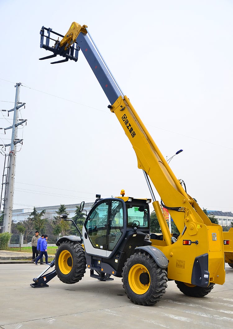 Xcmg Official Xc6 3514k 3 5 Ton Side Loader Forklift 14m Small Telehandler Telescopic Handler Price Machmall