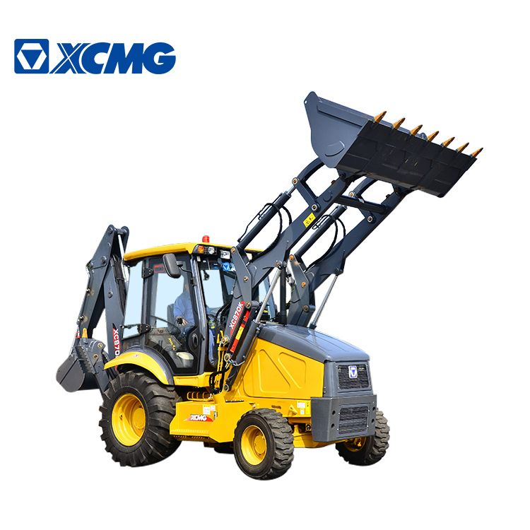 XCMG New 3 ton mini back hoe loader XC870K with spare parts