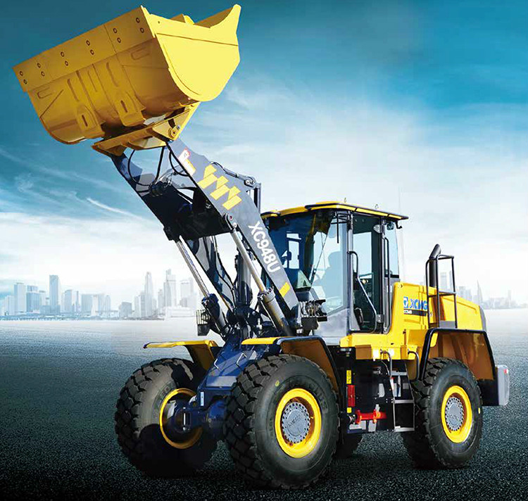 XCMG official 4.5ton new construction equipment front wheel loader XC948U China wheel loader machine